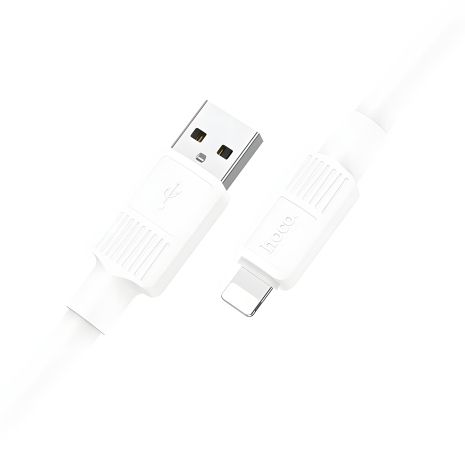 Кабель Hoco X84 Білий USB to Lightning 1m
