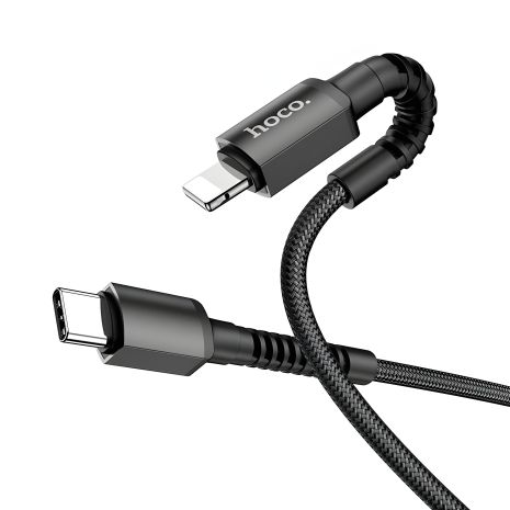 Кабель Hoco X96 Type-C to Lightning 1m, чорний