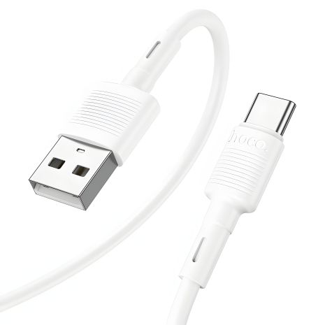 Кабель Type-C Hoco X83 USB 1m белый Кабель Type-C Hoco X83 USB 1m белый