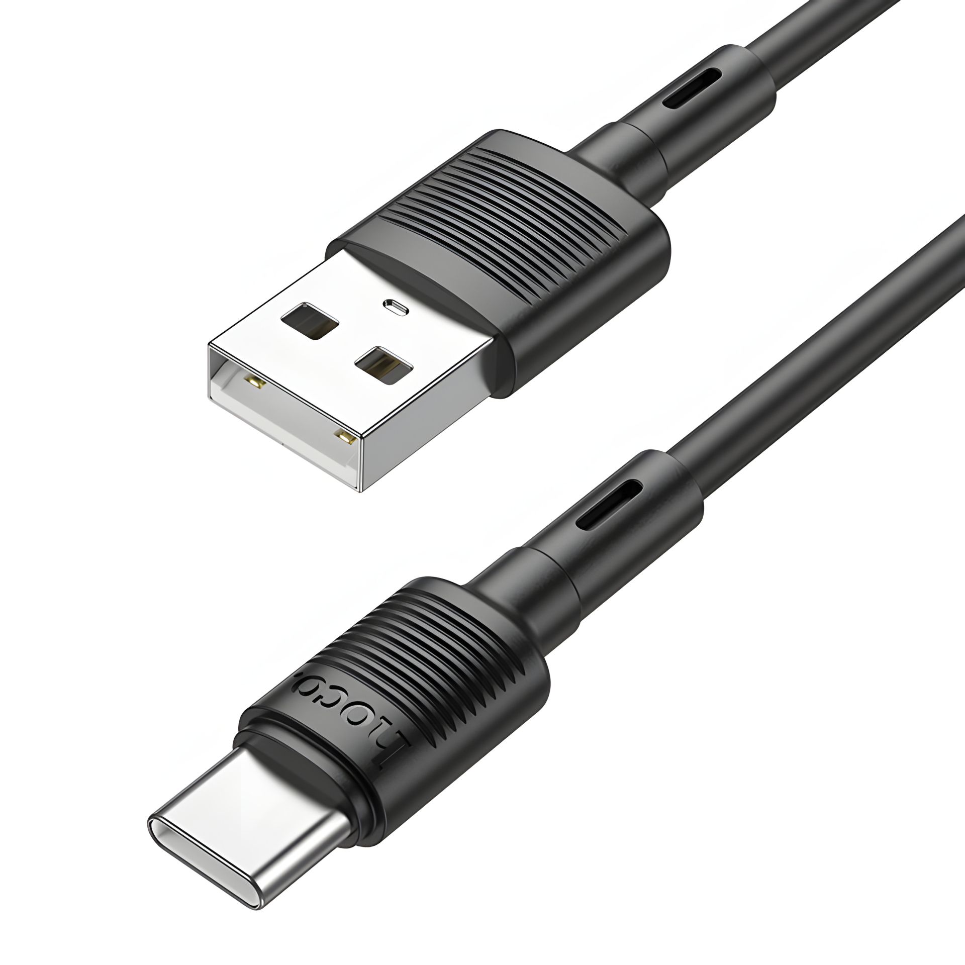 Черный кабель Hoco X96 USB to Type-C PD 100Вт 1м Черный кабель Hoco X96 USB to Type-C PD 100Вт 1м