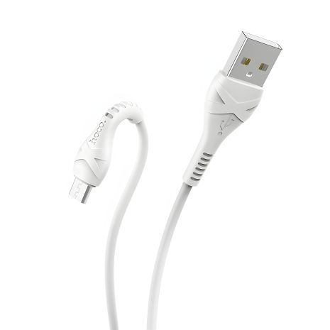 Кабель Hoco X37 USB to MicroUSB 1m, білий