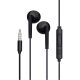 Чорні дротові навушники Hoco M53, 3.5mm, довжина 1.2m