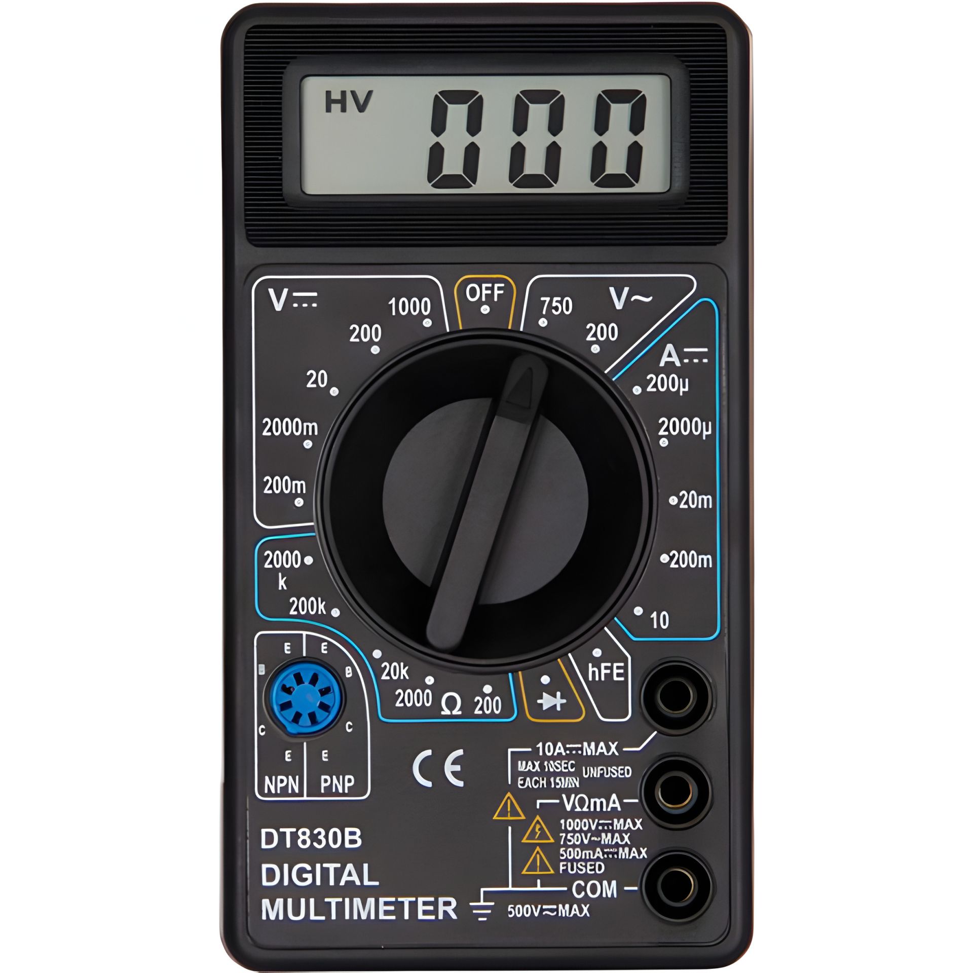 DT 830B цифровой мультиметр DT 830B цифровой мультиметр