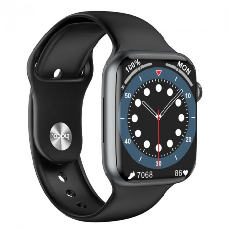 Смарт годинник Hoco Y1 Pro з функцією дзвінка 1.75inch, 280mAh, BT4.0, IP68 Black