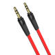 Aux Borofone BL6 1m, 3.5mm AUX, Red