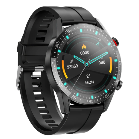 Смарт годинник Hoco Y2 Pro з функцією дзвінка 1.28inch, 290mAh, BT4.0, IP68 Black