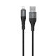Кабель Hoco X38, USB до Lightning, 1m чорний
