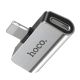 Перехідник Hoco LS24 Конвертер Dual Lightning Сталевий