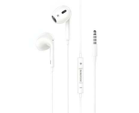 Белые наушники Borofone BM30 Max Белые наушники Borofone BM30 Max