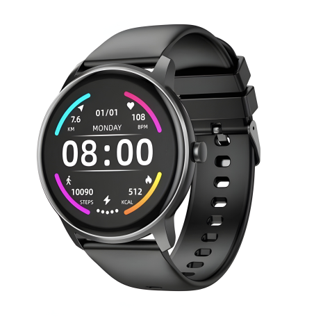 Смарт-годинник Hoco Y4 1.69 дюйма, 220mAh, BT5.0, IP68 Чорний