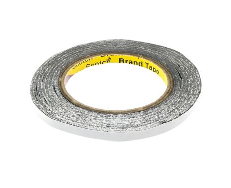 Чорний двосторонній скотч 3M 8мм x 25м Чорний двосторонній скотч 3M 8мм x 25м