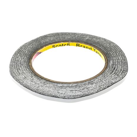 Скотч двосторонній чорний 5мм x 25м 3M Скотч двосторонній чорний 5мм x 25м 3M