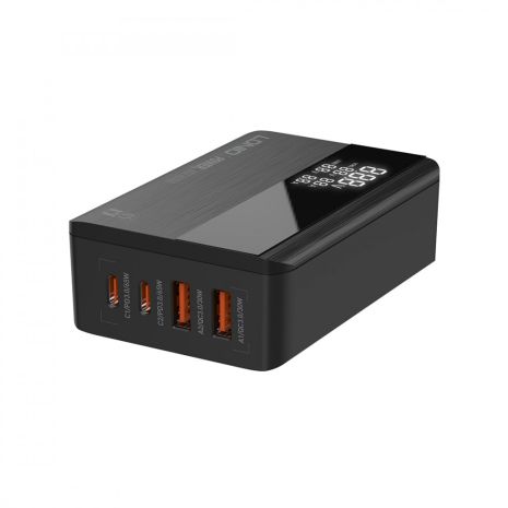 Сетевое Зарядное Устройство LDNIO A4808Q 65W LED Чёрный