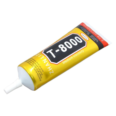 Клей силиконовый T-8000, 110ml, в тюбике с дозатором