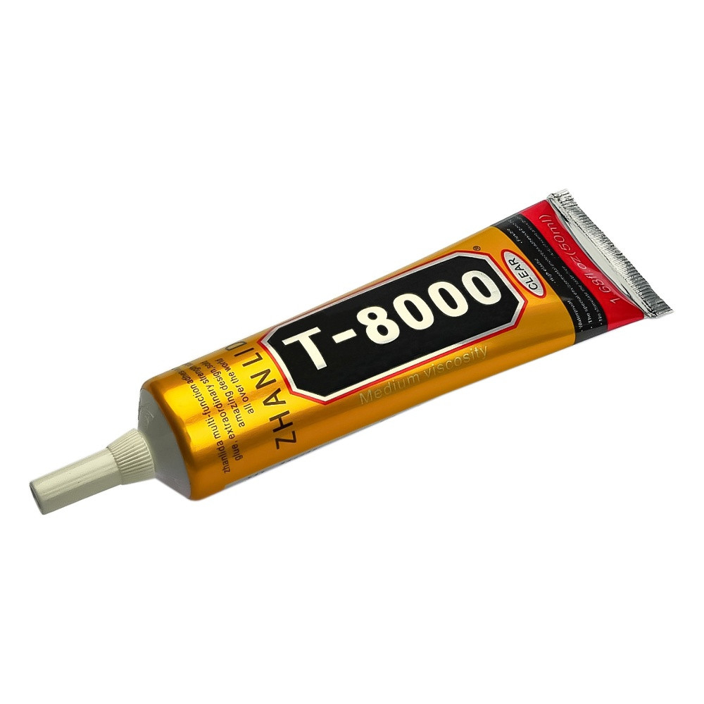 Клей силіконовий T-8000, T8000 50ml, в тюбику з дозатором Клей силіконовий T-8000, T8000 50ml, в тюбику з дозатором