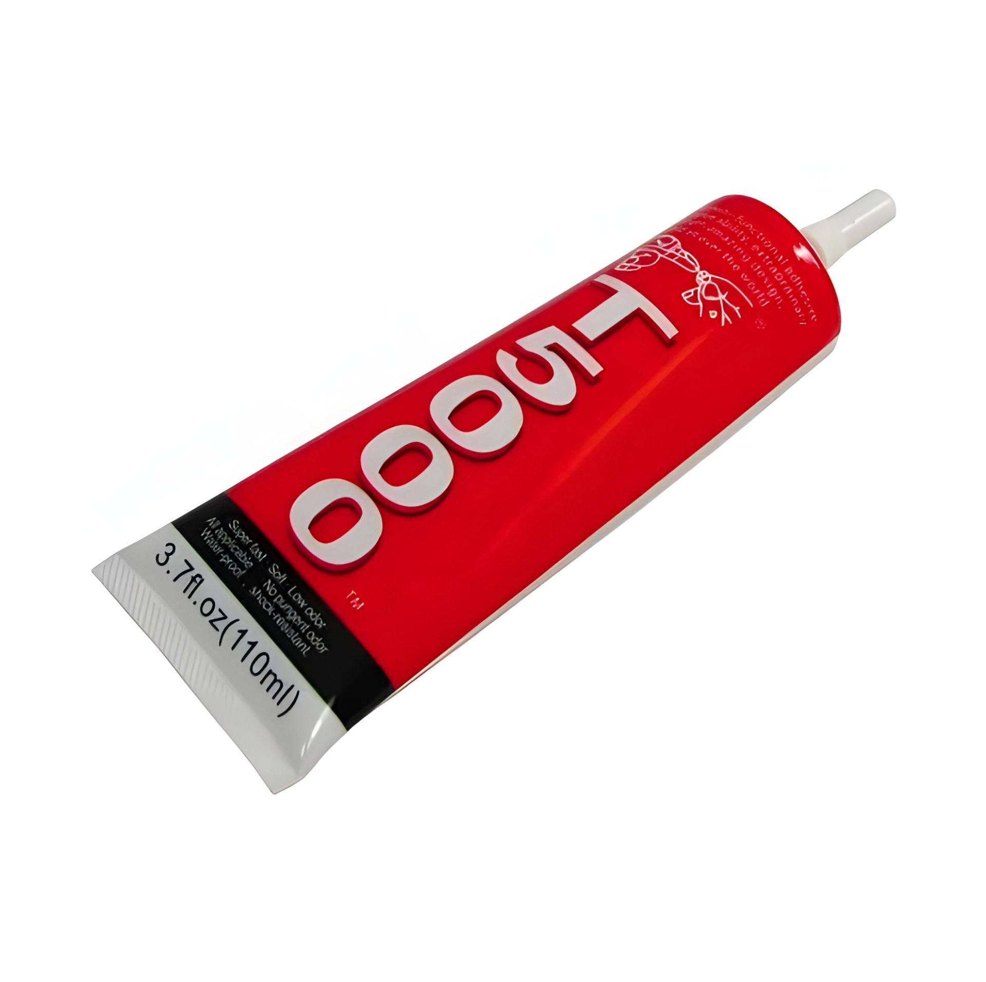 Клей силіконовий T-5000, білий, 110ml, у тюбику з дозатором Клей силіконовий T-5000, білий, 110ml, у тюбику з дозатором