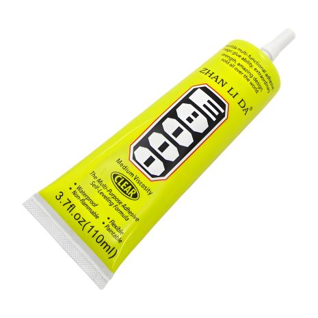 Силіконовий клей E8000, 110ml у тюбику з дозатором