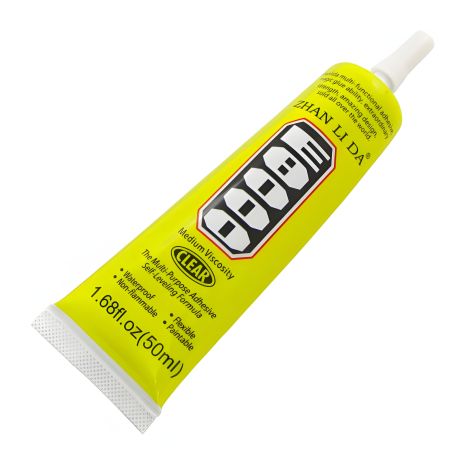 Силіконовий клей E8000 з дозатором, 50ml в тюбику