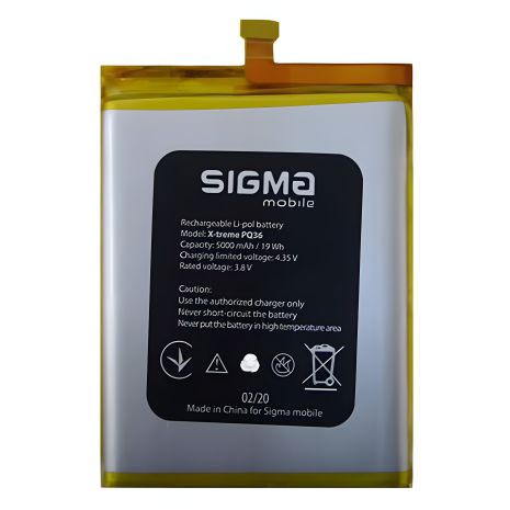 Sigma X-treme PQ36 (5000 mAh) SD745773PE 12 міс. гарантії Акумулятори [Original PRC]