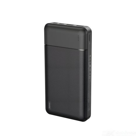 Повербанк Remax RPP-167 Lango (30000 mAh / Out: 2USB 5V/2A / In: Type-C, Lightning, micro-USB 5V/2A) з LED індикатором, Білий