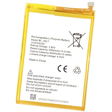 Акумулятори до Tecno Camon 12 CC7 (4000 mAh) BL-39LT [Original PRC] 12 міс. гарантії