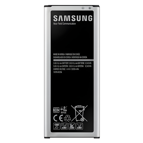 Samsung N910, Galaxy Note 4 (EB-BN910BBE, EB-BN910BBK) АКБ 3220 mAh [Original PRC] 12 міс. гарантії (Увага: звіряйте маркування АКБ)