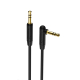 AUX кабель Borofone BL4 Jack 3.5 to Jack 3.5 2m чорний AUX кабель Borofone BL4 Jack 3.5 to Jack 3.5 2m чорний