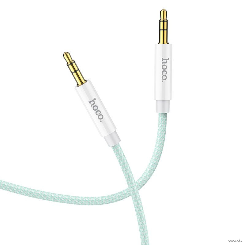 AUX кабель Hoco UPA19 Jack 3.5 to Jack 3.5 1m зеленый AUX кабель Hoco UPA19 Jack 3.5 to Jack 3.5 1m зеленый
