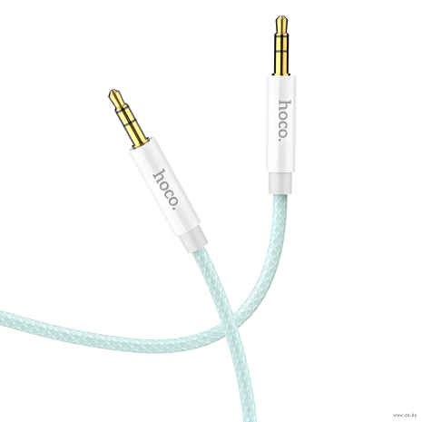 Hoco UPA19 1m зеленый AUX кабель Jack 3.5 к Jack 3.5