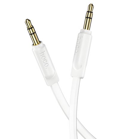 Кабель AUX Hoco UPA16 Jack 3.5 до Jack 3.5 2м білий