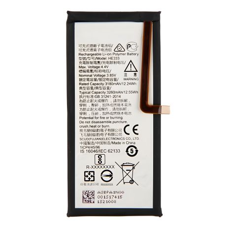 Нокиа аккумулятор HE333 для Nokia 8 Sirocco / Nokia 9 (TA-1005/ TA-1042) [Original PRC] 12 мес. гарантии