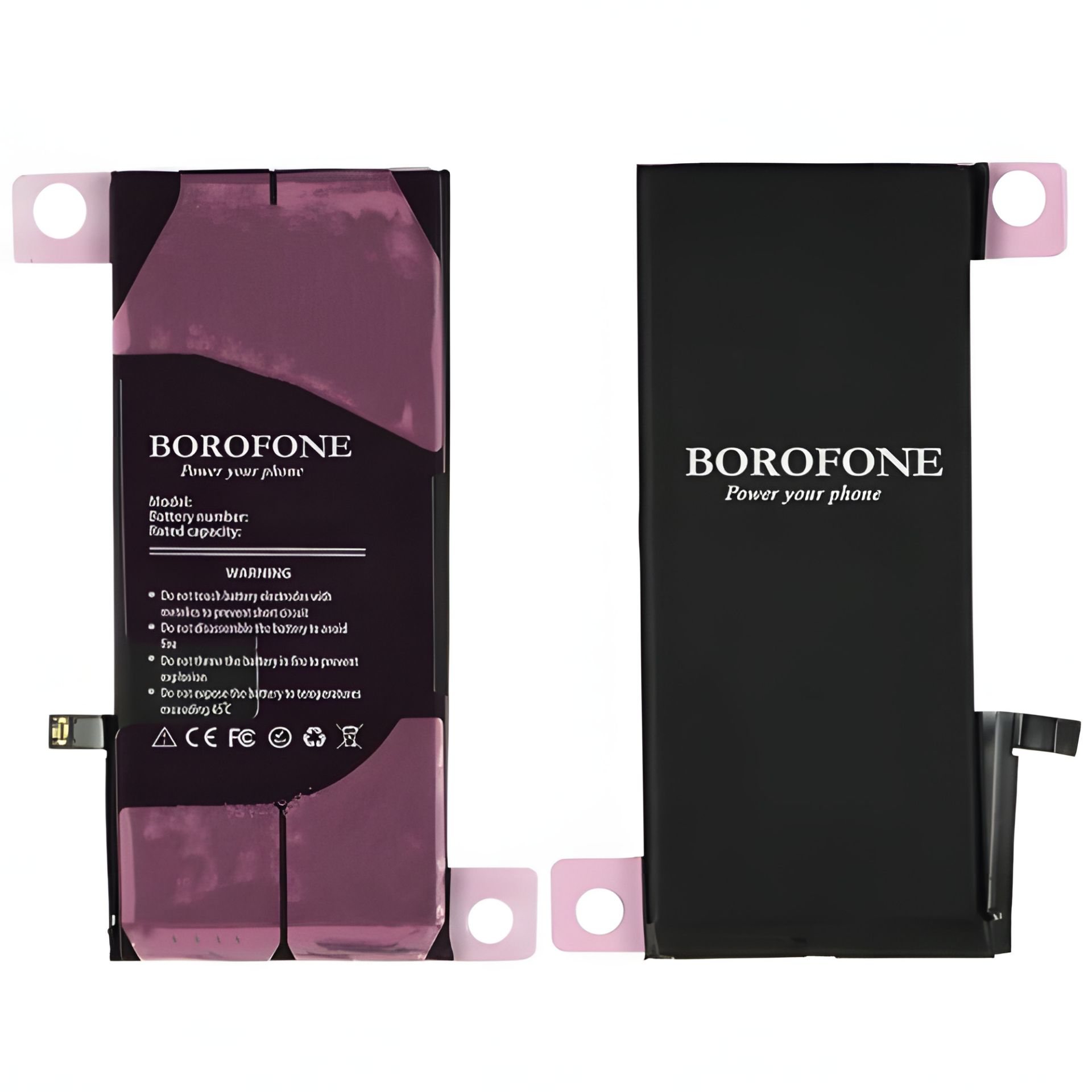 Усиленный аккумулятор Borofone для iPhone XR 3330 mAh Усиленный аккумулятор Borofone для iPhone XR 3330 mAh