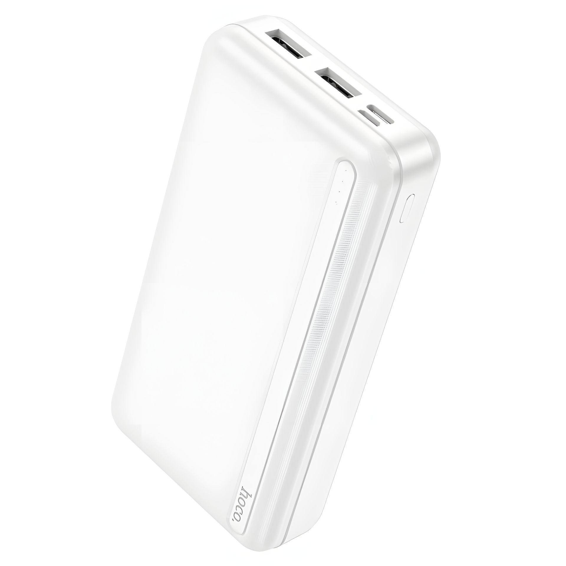 Повербанк Hoco J91A 20000 mAh (2USB 5V/2A | In: Type-C, micro-USB), LED, White Повербанк Hoco J91A 20000 mAh (2USB 5V/2A | In: Type-C, micro-USB), LED, White