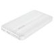Borofone BJ9 Повербанк 10000mAh, USB QC3.0 18W, Type-C PD 18W, USB-A 5V-2A / In: Type-C 18W, micro 18W с LED индикатором, белый