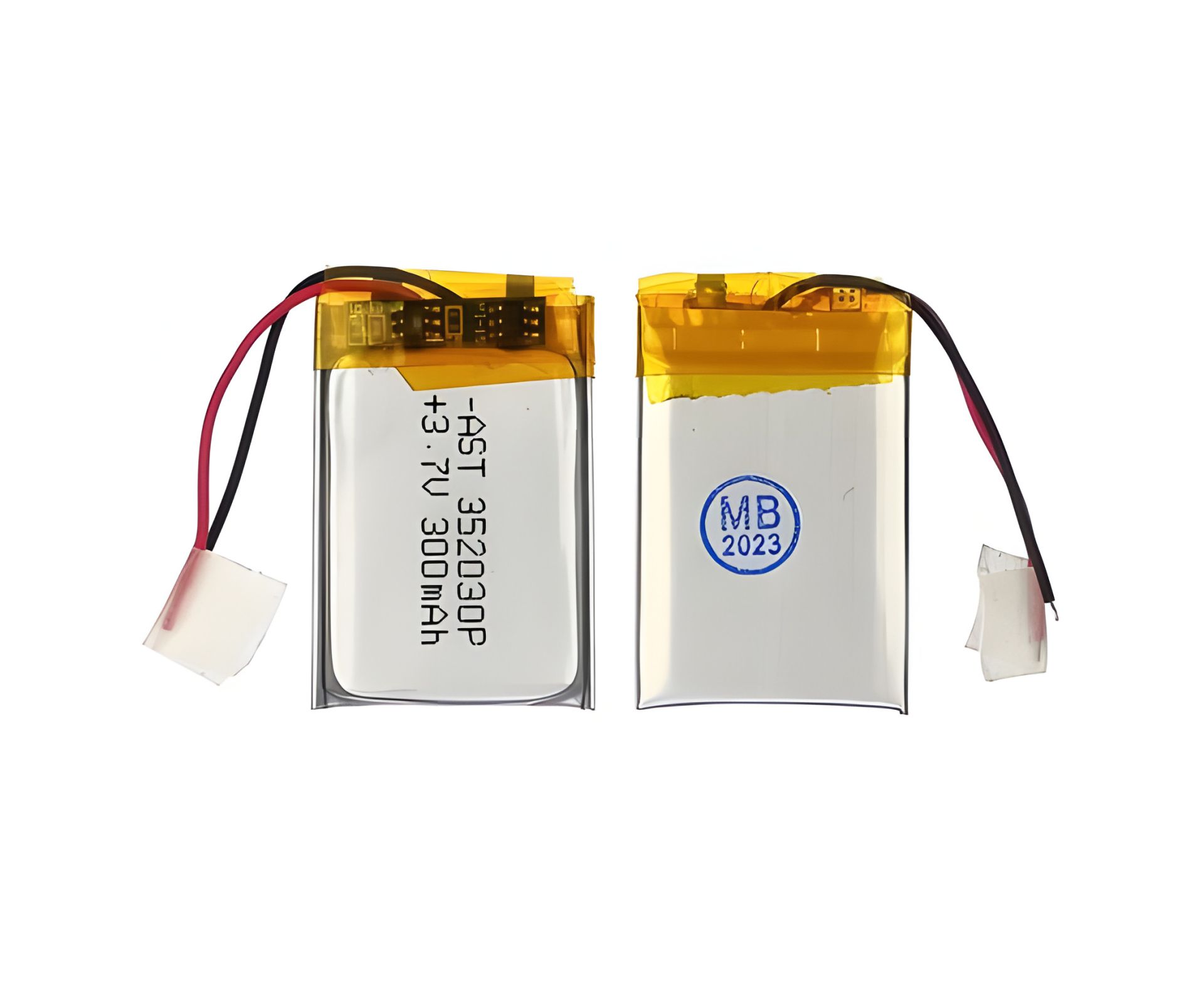 Акумулятор 352030P універсальний з контролером, 3,5 х 20 х 30 мм (300 mAh), для TWS навушників, Bluetooth гарнітур, MP3 плеєрів, ефективна робота Акумулятор 352030P універсальний з контролером, 3,5 х 20 х 30 мм (300 mAh), для TWS навушників, Bluetooth гарнітур, MP3 плеєрів, ефективна робота