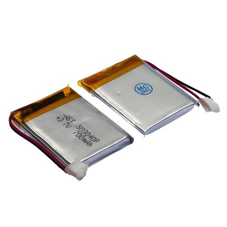 Универсальный аккумулятор с контроллером 503040P, 4.6 x 30 x 40 мм (700 mAh) для кейсов наушников/смарт часов/MP3 плееров Универсальный аккумулятор с контроллером 503040P, 4.6 x 30 x 40 мм (700 mAh) для кейсов наушников/смарт часов/MP3 плееров