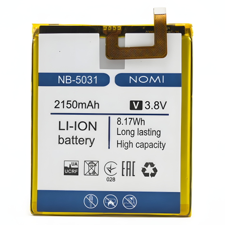 Аккумулятор для Nomi i5031 NB-5031 [Original PRC] 12 мес. гарантии