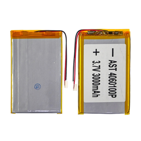 Акумулятор 4060100P універсальний з контролером, 4 х 60 х 100 мм (3000 mAh)/ для смартфона, планшета