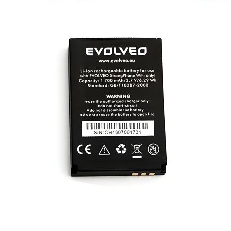 Аккумулятор для Evolveo Strong Phone WiFi (1700 mAh) [PRC Original] Гарантия 12 мес.