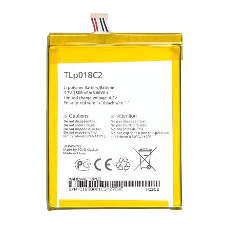 Alcatel TLP018C2 6033X акумулятор [Original PRC] 12 міс. гарантії