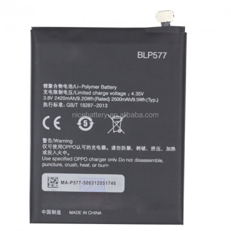 Акумулятор OPPO R3/N7005/R7005/R7007 (BLP577) [Original PRC] 12 міс. гарантії