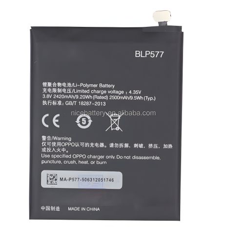 OPPO R3 / N7005 / R7005 / R7007 аккумулятор (BLP577) [Оригинальный PRC] 12 месячная гарантия