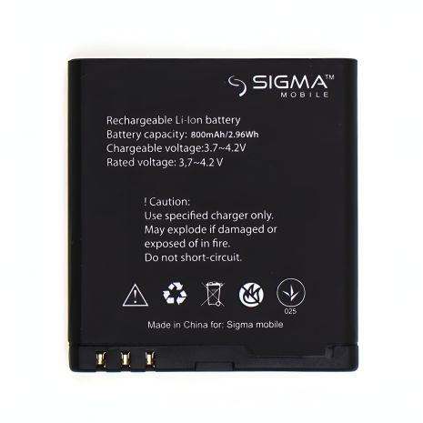 Акумулятори до Sigma Comfort 50 Menol / Shell [Original PRC] 12 міс. гарантії