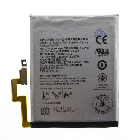 Акумулятор Blackberry OTWL1 Q30 Passport 3400 mAh [Original PRC] 12 міс. гарантії