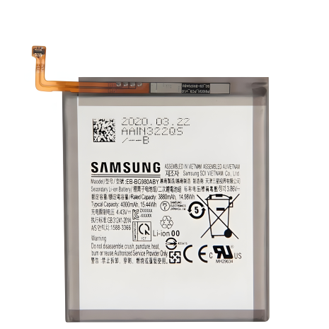 Оригінальні акумулятори Samsung EB-BG980ABY G980 Galaxy S20, S20 5G G981B – 4000 mAh [Гарантія 12 міс.]