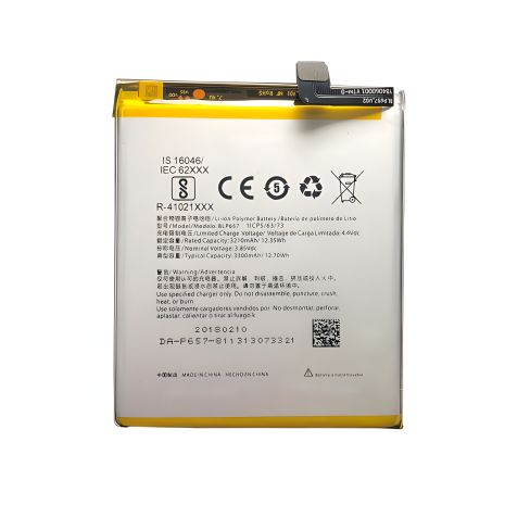 Аккумулятор для OnePlus 6 BLP657 - A6000/A6003 - 3300 mAh [Original PRC] 12 мес. гарантии