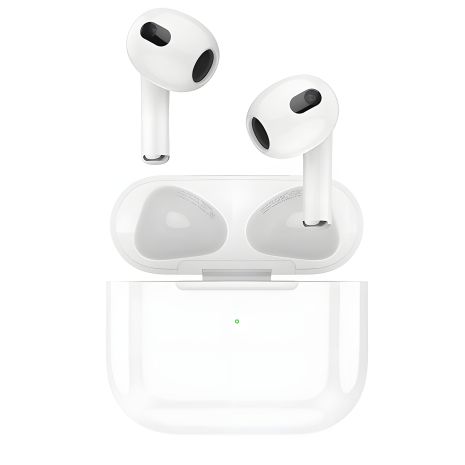 Білі навушники Hoco EW26 TWS з Bluetooth 5.3, мікрофоном, 30/300mAh Білі навушники Hoco EW26 TWS з Bluetooth 5.3, мікрофоном, 30/300mAh
