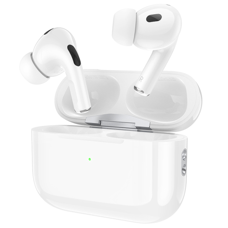Бездротові навушники Hoco EW50 TWS Bluetooth 5.3, з мікрофоном, білі Бездротові навушники Hoco EW50 TWS Bluetooth 5.3, з мікрофоном, білі