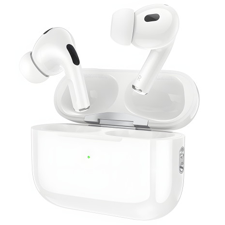Hoco EW50 TWS Bluetooth 5.3 вакуумные наушники с микрофоном, белый