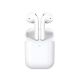 Hoco EW02 Plus TWS Bluetooth 5.1 Беспроводные наушники с кейсом и микрофоном, белые вкладыши